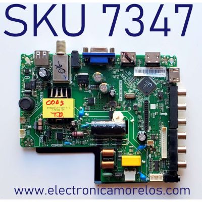 MAIN FUENTE PARA TV COBY / NUMERO DE PARTE S0321819H3200 / TP.MS3553.PB819 / DEPBA819H32L00-1418 / PANEL LSC320AN10 / MODELO 32"	